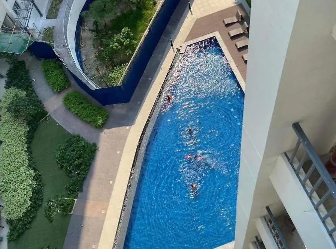 Apartamento Bright & Modern 2-bedroom In Vine Residences Quezon At The Back Of Sm Novaliches *