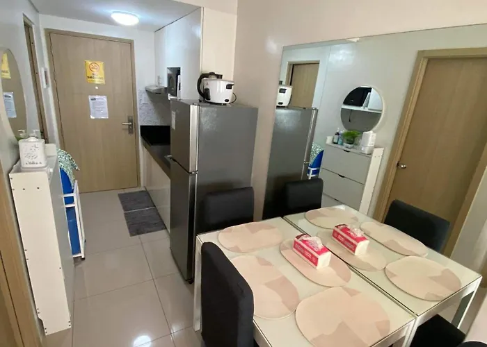 Bright & Modern 2-bedroom In Vine Residences Quezon At The Back Of Sm Novaliches Manila