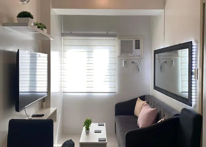Bright & Modern 2-bedroom In Vine Residences Quezon At The Back Of Sm Novaliches Manila