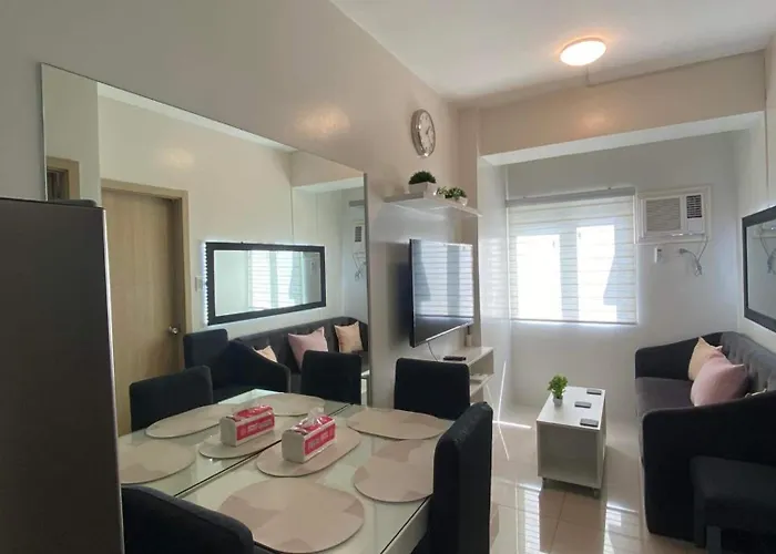 Bright & Modern 2-bedroom In Vine Residences Quezon At The Back Of Sm Novaliches Apartamento
